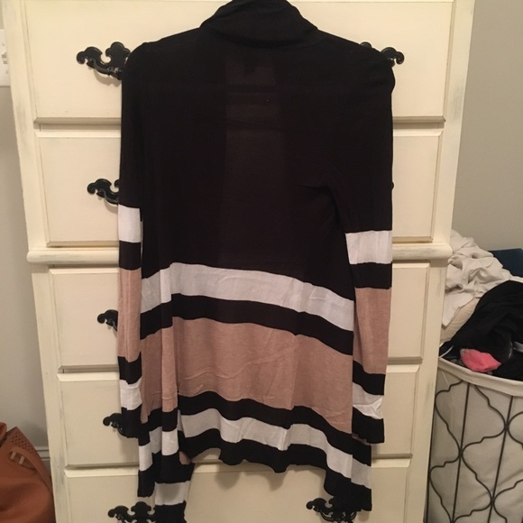 INC Striped Cardigan - Picture 2 of 4